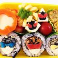 かななあゆゆ's cooksnap of when they made ゴーバスターズ巻きおにぎり.