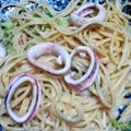 グラターイ's cooksnap of when they made 和風☆たらこ＆いかのスパゲティ.