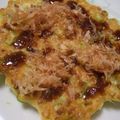 conn's cooksnap of when they made うまうま♪ねぎバージョンのお好み焼き.