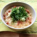 ayusari's cooksnap of when they made 少しのご飯で満足雑炊.