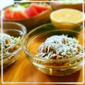 にけ☆★'s cooksnap of when they made 細切り胡瓜のしらす納豆かけ.