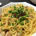 Michon34's cooksnap of when they made 和風♡梅鶏スープパスタ.