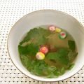Snow＊Love's cooksnap of when they made 夏はさっぱり梅干しと大葉のお吸いもの.