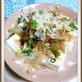 ＴＯＭＯＷＡＴ's cooksnap of when they made 豆腐のかつおタタキ風.