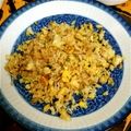 1072gou's cooksnap of when they made 家の朝ごはん♪じゃことねぎのチャーハン♪.