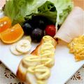 ルリナ's cooksnap of when they made ☆ばななマヨマヨトースト☆.