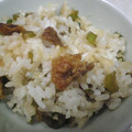 stw's cooksnap of when they made ✿鶏皮と青菜の混ぜご飯✿.