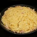 RukoM's cooksnap of when they made カルボナーラ.