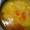 Connie☆K's cooksnap of when they made トマトと卵の中華スープ.