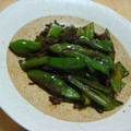 ミルチャンママ's cooksnap of when they made ◇ししとうの甘辛ミンチそぼろ炒め◇.