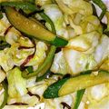 しもつまつもし's cooksnap of when they made キャベツとピーマンの塩昆布炒め.