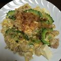 あまさん☻'s cooksnap of when they made ゴーヤチャンプルー.