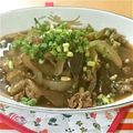 ゆのち♡'s cooksnap of when they made 牛肉のなす玉煮っかえし.