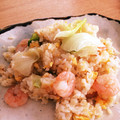 はなちゃん1104's cooksnap of when they made えびとレタスの炒飯.