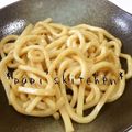 papikun's cooksnap of when they made スイートチリソースの甘辛照りマヨうどん♪.