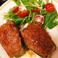 きなおさん's cooksnap of when they made ピーマンと椎茸の肉詰め☆ソースは２種.