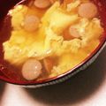 黒薔薇ゆみたん's cooksnap of when they made ふわふわ卵のコンソメスープ♪.