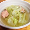 マナブレスト's cooksnap of when they made 鮭とキャベツのｺﾄｺﾄ♡ｽｰﾌﾟ煮.