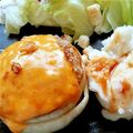 れいコロ's cooksnap of when they made Ｕ玉ねぎカップＵのおしゃれなハンバーグ.