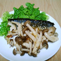 ピン9ノン's cooksnap of when they made さば塩焼きの、きのこあんのせ.