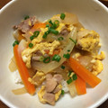 anandsan's cooksnap of when they made 簡単＊甘辛味＊とろとろ卵の親子丼♪.