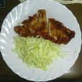 kitasun's cooksnap of when they made 我が家の味噌カツ♡.