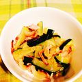 naooooooo's cooksnap of when they made 簡単ズッキーニとベーコン柚子こしょう炒め.