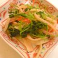 sonop's cooksnap of when they made ☆簡単♪かまぼこと三つ葉のわさび醤油和え.