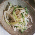 ラブチョ♪'s cooksnap of when they made たっぷりもやしとほうれん草のナムル.