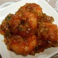 いろどりかえで's cooksnap of when they made 簡単本格中華！エビチリ.
