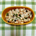 kuma♥'s cooksnap of when they made ✿鮭としらすのおにぎり✿.