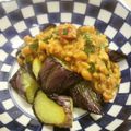 solapapa's cooksnap of when they made 揚げナスのピリ辛納豆ダレ♪.