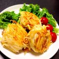 ゆのちゃそママ's cooksnap of when they made スマートチーズのじゃが豚包み焼き.