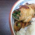 akiakichef's cooksnap of when they made 豚肉の甘みそ大葉巻き.