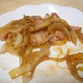 ttt1974's cooksnap of when they made 春雨と玉ねぎベーコンの簡単炒め.