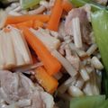 椋かぁちゃん's cooksnap of when they made ありそうでなかった小松菜の豚肉あんかけ♪.