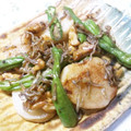 のんのんSTELLA's cooksnap of when they made 焼き長いもとじゃこの焦がし醤油和え.
