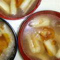 まこちゅ～'s cooksnap of when they made 長ネギトロントロン♡身体温まるスープ.