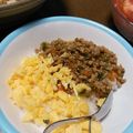 mioly's cooksnap of when they made 野菜肉そぼろ.