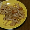 きーみきみ's cooksnap of when they made ちくわともやしの炒め物.