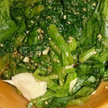 nonnnonon's cooksnap of when they made ◆ほうれん草とエリンギのダブルゴマ和え♪.