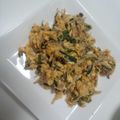 じょもこっこ's cooksnap of when they made 材料３つで　ニラとモヤシの卵炒め.