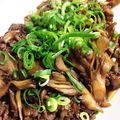 ちぃこgogo's cooksnap of when they made 牛肉と舞茸の炒め物.