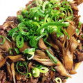 ちぃこgogo's cooksnap of when they made 牛肉と舞茸の炒め物.