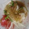 ｽｶｲﾌｨｯｼｭ☆'s cooksnap of when they made 冷奴・韓国風薬味たっぷりのせ。.