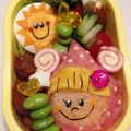 むちちぁ's cooksnap of when they made ＊キャラ弁＊　レインコートの女の子*.