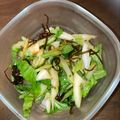 コバミツ's cooksnap of when they made セロリと青シソと塩昆布の浅漬け風サラダ.