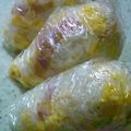 yucally's cooksnap of when they made カルボナーラ風*おにぎり.