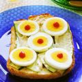 どんぴんたん's cooksnap of when they made きゅーたまトースト♪.