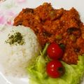 kaori5548's cooksnap of when they made ミックスビーンズとひき肉のカレー♪.